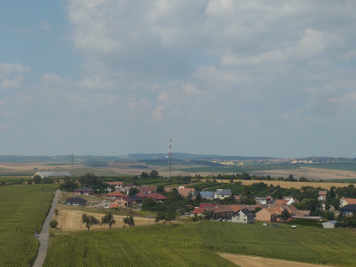 Výhled z rozhledny Na Podluží